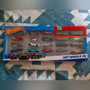 BNIB Mattel Hot Wheels 20-Car Pack - Multicolor